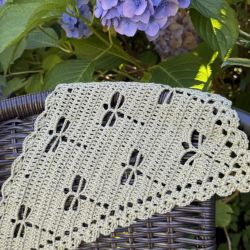 Bandany zrobione szydełkiem