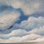 Na plaży- obraz akrylowy 50/40 cm. - 