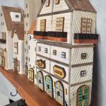 Domki drewniane na klucze handmade 28 - 