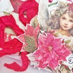 Kartka na Boże Narodzenie 7/2025 - Posiencje i kokarda