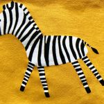 Komin Musztardowa Zebra - 