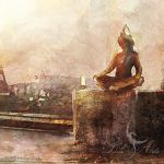 Obraz - Indie - płótno - malowany, orientalny - 