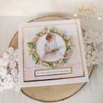 Kartka komunijna do koperty "RoseWine6"GOTOWA - 