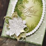 Anioł pasterzom mówił - z poinsettią - Anioł - detal II