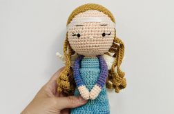 Kolorowy Anioł Stróż lalka maskotka handmade