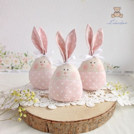 Jajo króliczek wielkanocny dekoracja wiosenna