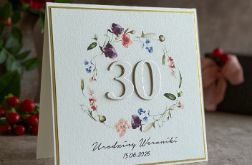 Kartka urodzinowa z kopertą prezentową, BH70b