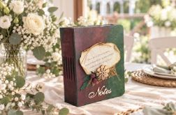 Pamiętnik A5 "Zielona Historia” – notes prezent