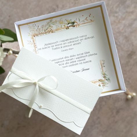 Pudełko na pieniądze dla Młodej Pary, WP 132A