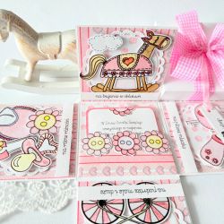 Pamiątka Chrztu Świętego dla dziewczynki (EBN01)