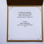 Skromna kartka na Komunię z życzeniami  - Kartka komunijna z gotowymi życzeniami