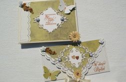 Kartka i pudełko CD -ślub w burszynkach