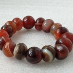 Kolekcja "bransoletki na bogato" 472 - bransoletka z agatów