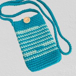 Mała torebka na ramię, etui na telefon niebieska. Mała torebka na ramię, etui na telefon niebieska.