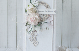 Ślubna kartka w pudełku v.15