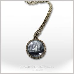 Medalion - Magic Forest - mały - brąz