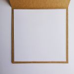 Minimalistyczna kartka na urodziny handmade - Kartka z życzeniami na urodziny