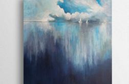 Morze-obraz akrylowy formatu 60/50 cm.