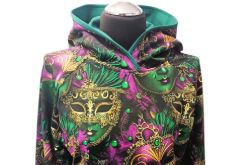 Bluza damska karnawałowe maski XXS