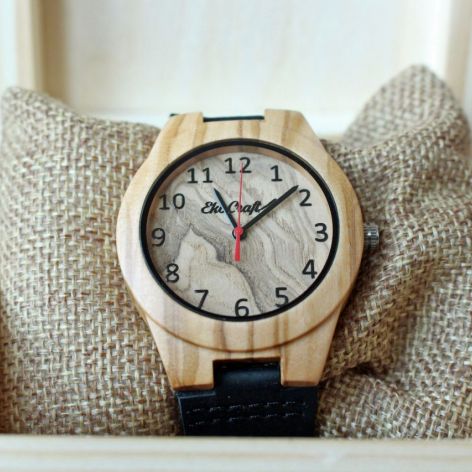 Damski drewniany zegarek PARTRIDGE