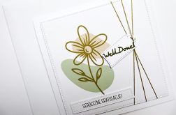 Kartka z gratulacjami handmade gratulacyjna