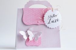 TOREBKA dla małej dziewczynki MOTYLKI