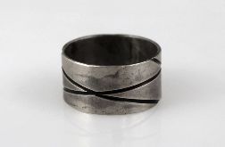 Metalowa obrączka - rozm. 18 (191023-03)