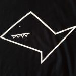 Koszulka ręcznie malowana rekin unisex - Koszulka rekin