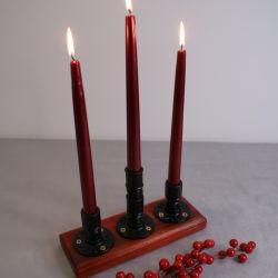 Świecznik Loftowy 3-ramienny F003_2-W2 Loft