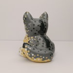 Figurka Szary Wilk Pies Miniaturka  - Bok