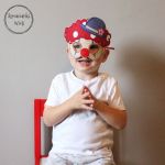 Maska dla dzieci i dorosłych - CLOWN/KLAUN - Maska clown/ maska klaun 4