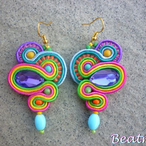 Mary II kolczyki sutasz