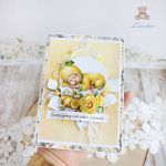 Kartka narodziny chrzest "BabyFruit1"GOTOWA - 