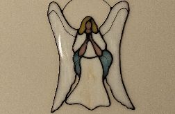 Anioł witrażowy Anioł witrażowy