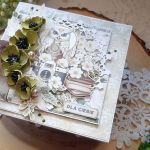 Kartka z sową - Z boku