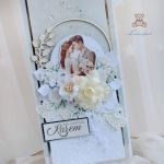 Kartka ślubna pamiątka "RomanticLove" GOTOWA - 