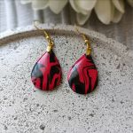 „TAMARA” kolczyki z glinki polimerowej - „TAMARA” kolczyki z glinki polimerowej