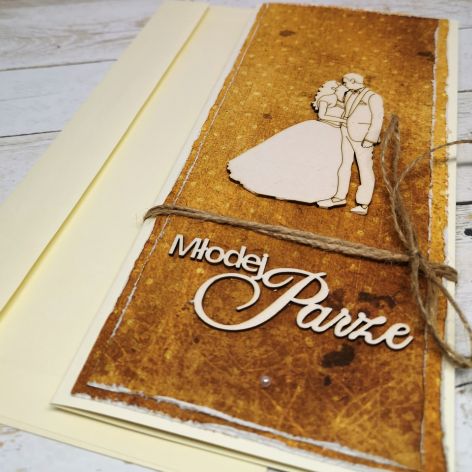Ślubna kartka-Młodej Parze 3