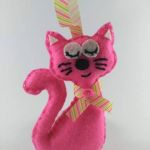 Różowy kotek - rózowy kot