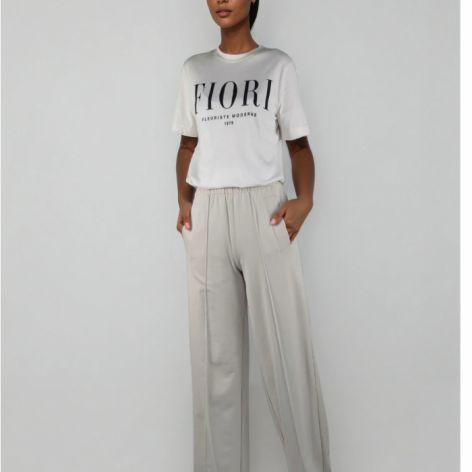 Spodnie z dzianiny z kieszeniami