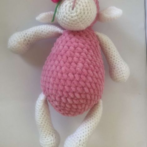 Zabawka  szydełkowa Owieczka HANDMADE.