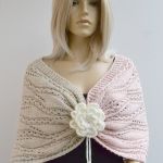 Etola - poncho - narzutka ombre - na drutach