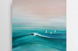 Morze-obraz akrylowy formatu 60x50 cm