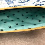 Kosmetyczka materiałowa solidna, stylowa ,praktyczna,jeans - 