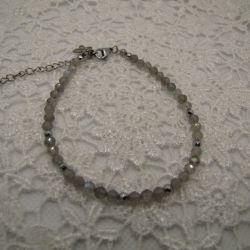 Delikatna bransoletka z labradorytu 07