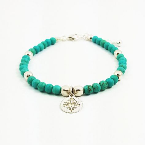 Bransoletka srebrna FOLK