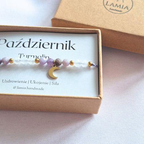 Bransoletka urodzinowa - październikk