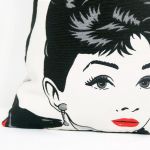 Monroe, Hepburn - poduszka z bawełny Canvas - 