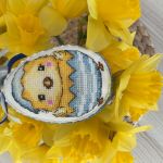 Pisanka Kurczaczek Niebieski - Kurczaczek niebieski