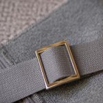 Szara składana kopertówka - 